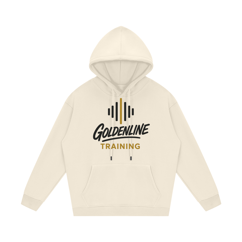 Cream Streetwear Unisex Fleece Hoodie