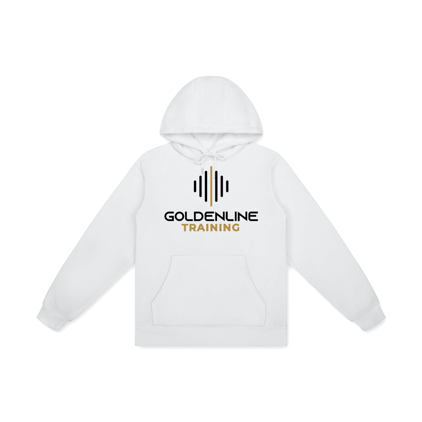 White Unisex Basic 100% Cotton Hoodie