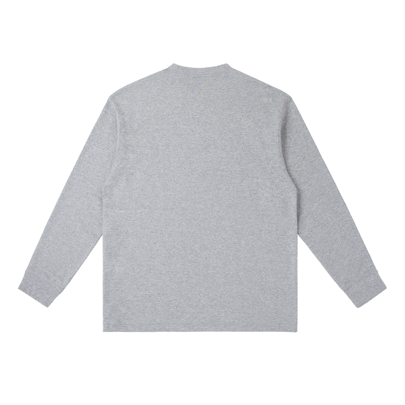 Gray GLT Essential Crewneck Long-Sleeve T-Shirt