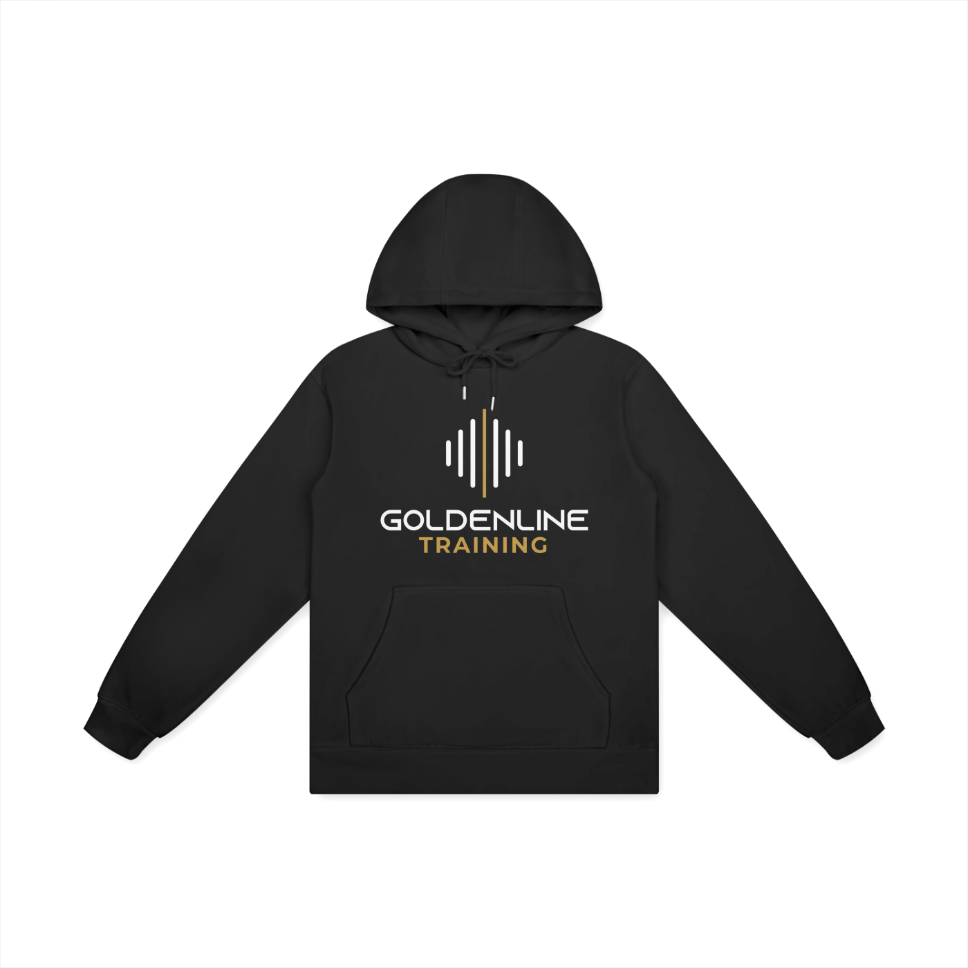 GLT Black Unisex Basic 100% Cotton Hoodie