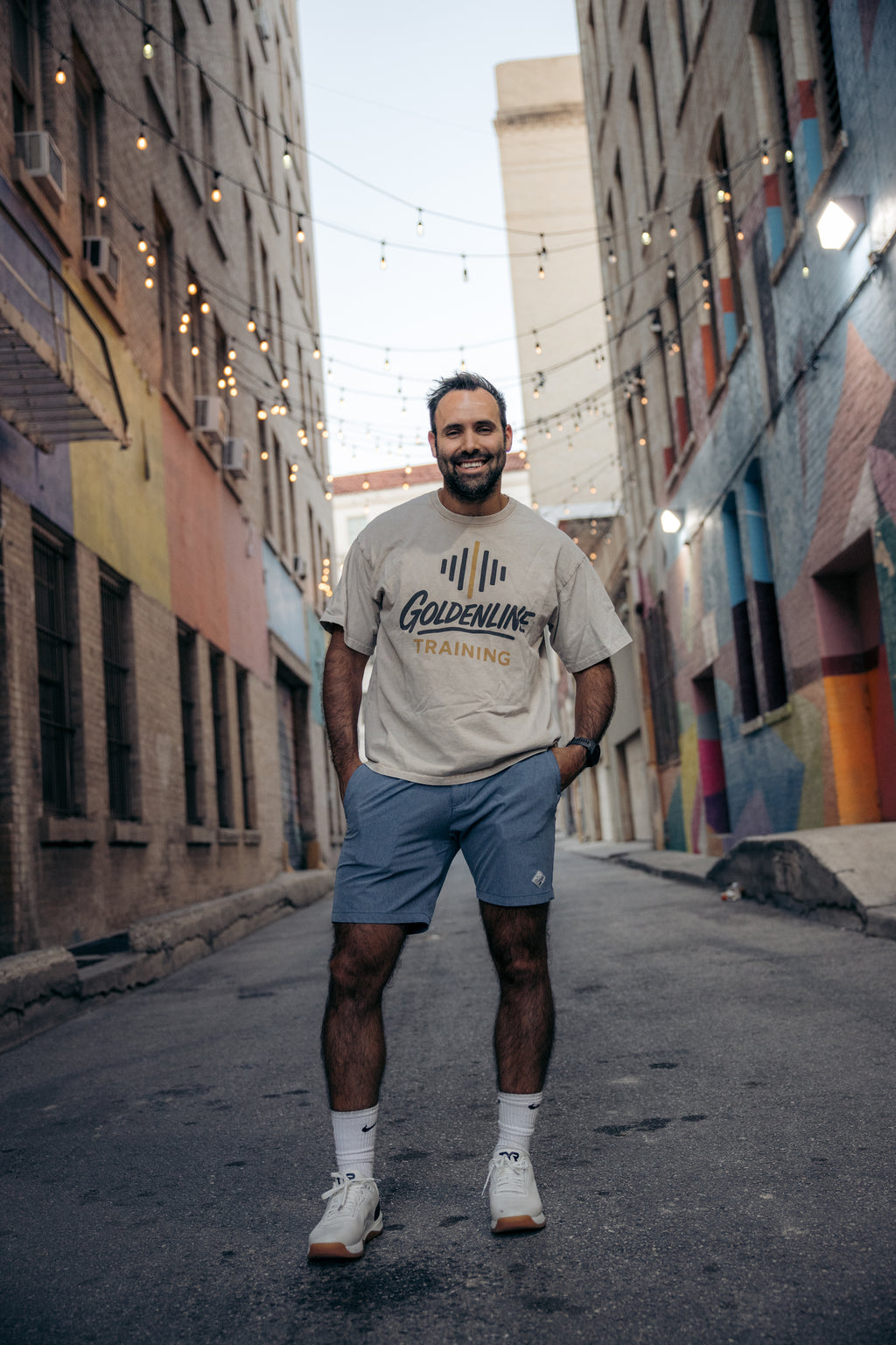 Beige Acid Wash Oversize T-Shirt