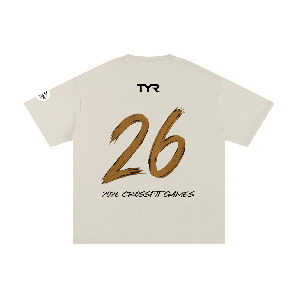 Abbie Domit 2026 CrossFit Games Cream T-Shirt