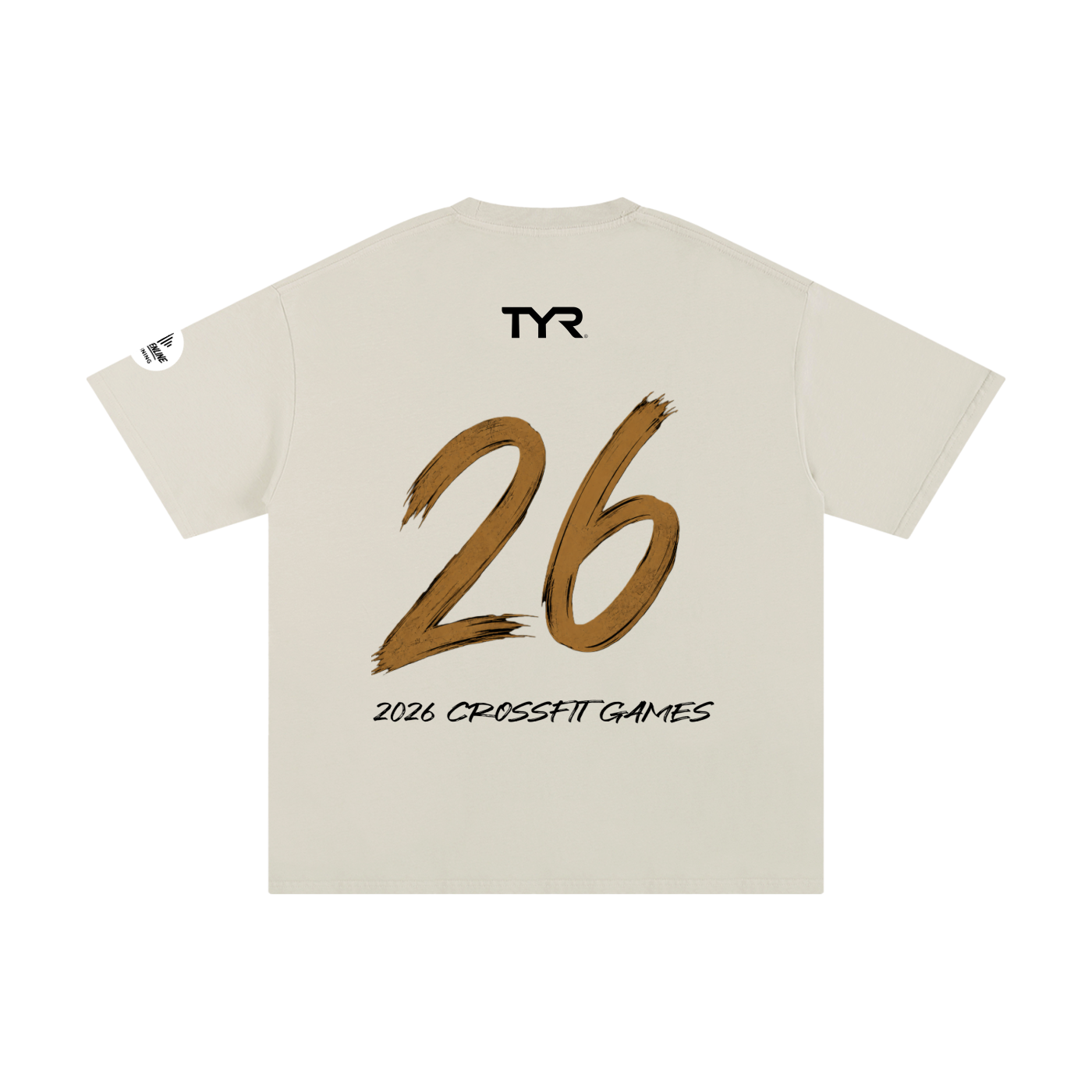 Abbie Domit 2026 CrossFit Games Cream T-Shirt