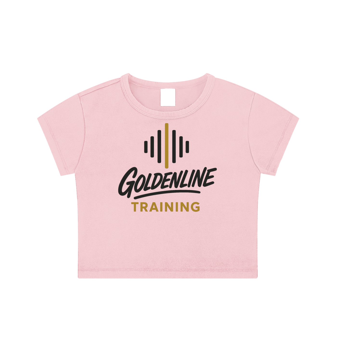 Pink Snow Washed Crop Top