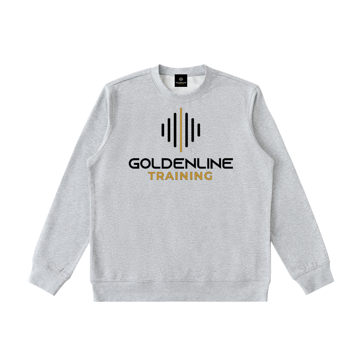 Flower Gray Essential Heavyweight Crewneck  Sweatshirt