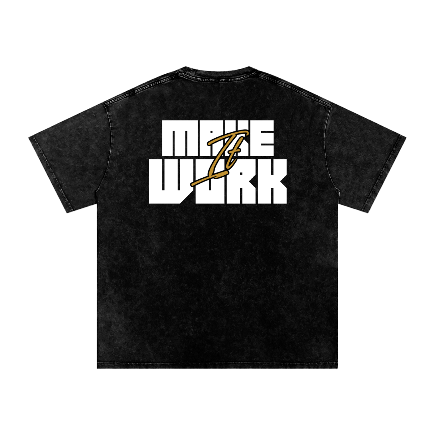 Make It Work Acid Wash Oversize T-Shirt