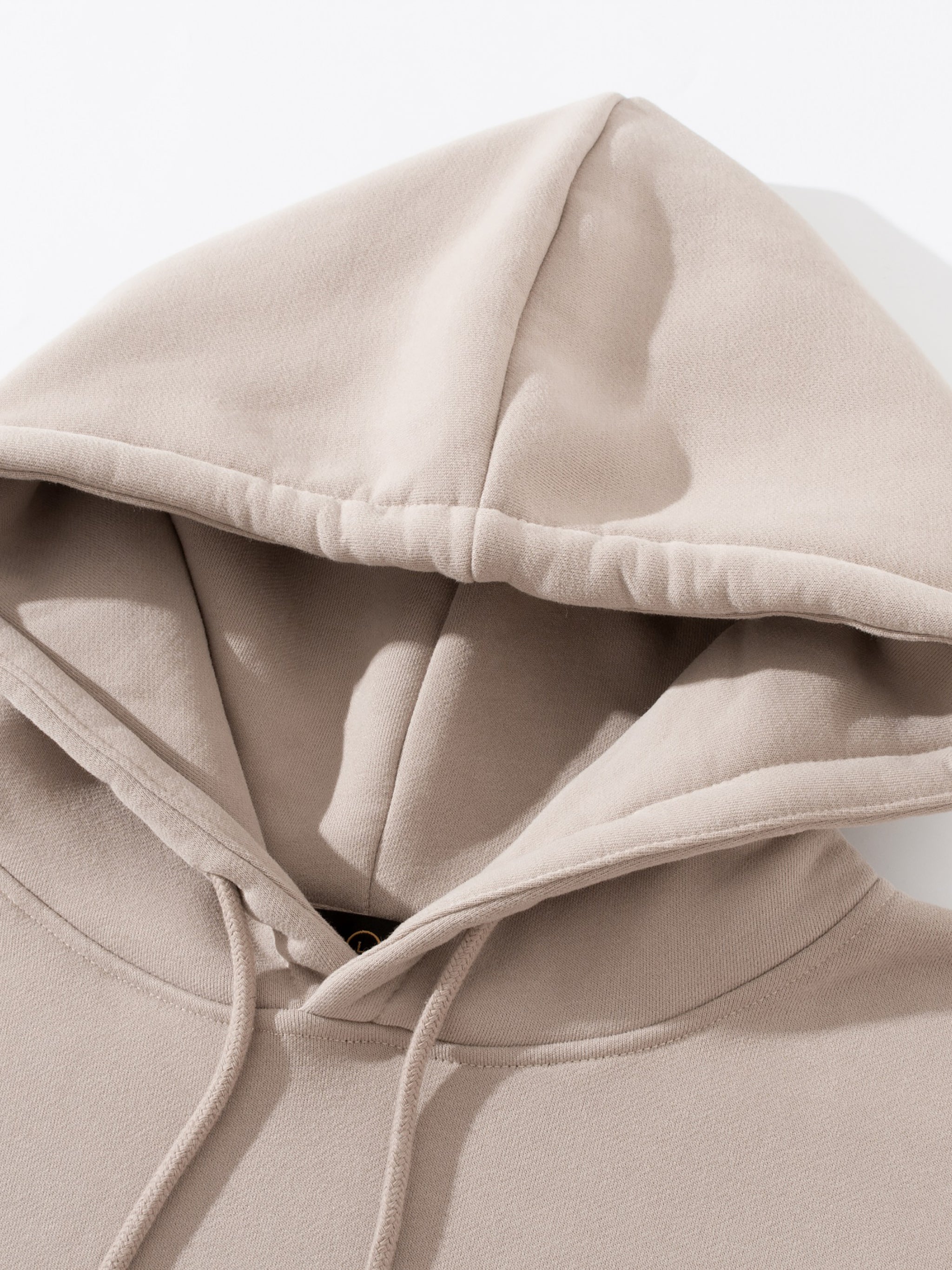 Cream Streetwear Unisex Fleece Hoodie